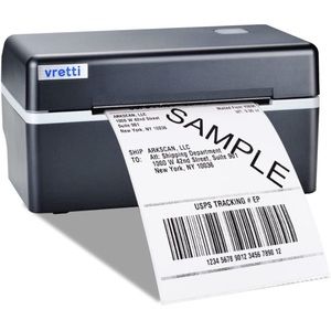 Vretti Thermal Label Printer  Never Used, bought by mstake and could not return